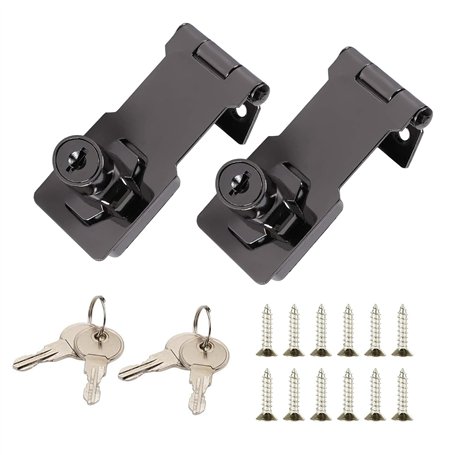 Lhdfyqt 2 Pcs Verrou Porte Avec Clef