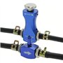 ConBlom Accessoire turbocompresseur Turbo Boost Kit de contrôleur de pression de turbine, régulateur de pression bilatéral en mé