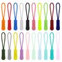 Neikafan 100 Pièces Tirettes Extension Zip en Nylon pour Fermeture Éclair - Sacs à Dos