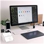 Sixfolo 2 Pièces Porte-Cartes de Visite en Acrylique Transparent Support Carte de Visite en Plastique Présentoir à Carte De Visi