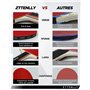 ZTTENLLY Raquette Ping Pong Professionnel 4 Raquettes 8 Balles Étui Portable Débutants Adultes Enfants Tennis de Table Intérieur