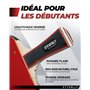 ZTTENLLY Raquette Ping Pong Professionnel 4 Raquettes 8 Balles Étui Portable Débutants Adultes Enfants Tennis de Table Intérieur