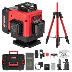 TEENO Niveau Laser 4 x 360° vert 4D 16 Line