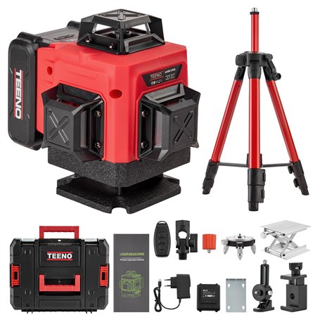 TEENO Niveau Laser 4 x 360° vert 4D 16 Line