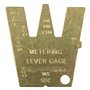 Hippotech Jauge de levier de mesure de carburateur de rechange pour outils de réglage Walbro 500-13-1 et Zama ZT-1