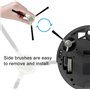 C-U Lot de 6 brosses latérales et 6 filtres Hepa kit d'accessoires pour Lefant M1 Robot Aspirateur Lave-Vaisseau