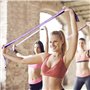 CLDURHGE Sangle d'exercice, Ceinture de Yoga avec 8 Anneaux Sangle de Yoga, Élastique Bande de Resistance, Bandes Élastique D'ex