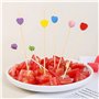 DUGEGAYL 100 pièces Eowppue Set de Cure-dent décoratifs pour Cocktails avec décoration pour Les Cocktails, Les fêtes de Carnaval