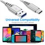 Câble Usb Type C 2M+3M,Cable Chargeur USB C Charge Rapide pour Samsung A52 A42 A72 A53 A23 5G,S10/S10 Plus/S10E A41 A31 A21S A20