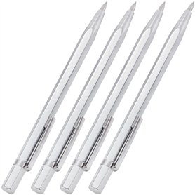 Pointe à Tracer en Carbure de Tungstène Stylos à Tracer en Métal Stylos de Gravure en Alliage pour Plaque en Céramique/Métal/Ver