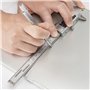 Pointe à Tracer en Carbure de Tungstène Stylos à Tracer en Métal Stylos de Gravure en Alliage pour Plaque en Céramique/Métal/Ver