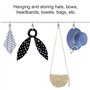 Pinces Rideaux Clips en Acier Inoxydable Crochets Rideau pour Anneaux Rideau Douche Partie Lumineuse Maison Décoration 60 Pièces