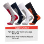 Barrageon Chaussettes de Ski Hommes Femmes Thermiques Chaudes, Contrôle de l'Humidité Anti-Odeur Anti-Bactérienne Chaussette d'h