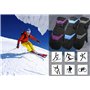 Barrageon Moufle Homme & Femme, Gants de Ski Protègent du Vent, Imperméable et Thermiques, Chaud Sports de Plein Air Gant d’Hive
