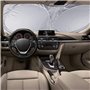 ZYElroy Fenêtre avant voiture Bloc couverture Pare-soleil automatique du véhicule Pare-brise Pare-soleil pliant rayons UV Protec