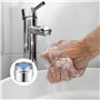 Lot de 5 aérateurs pour robinets, tamis de robinet M18, aérateurs pour robinets filetage extérieur Convient pour les pièces de r