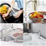 Lot de 5 aérateurs pour robinets, tamis de robinet M18, aérateurs pour robinets filetage extérieur Convient pour les pièces de r