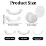 4 Pcs Dentier Provisoire Prothese Dentaire Dentier Fausse Dent Facette Dentaire A Poser Soi Meme Dentier Amovible Haut Et Bas Ap
