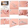 Rivets en Cuir 180 Ensemble 2 Tailles Double Rivet Goujons Tubulaires en Métal avec 3 Pièces Outil de Fixation et Punch Pince po