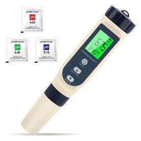 5 en 1 Testeur PH/TDS/EC/Salinité/Thermomètre