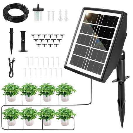 Système d'Arrosage Automatique Solaire avec Minuteur