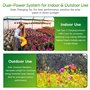 Système d'Arrosage Automatique Solaire avec Minuteur,Kit d'Irrigation pour Jardin,Balcon (Sans Raccordement d'Eau) & Plantes en 