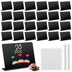 Zeawavsl 25PCS Mini Tableau Noir