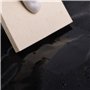 FOSHIO 2 Pièces Raclette Laine pour Voiture Vinyle Wrapping, Durable Raclette de Film de Fenêtre, Autocollant Décalque Raclette,