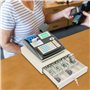 Caisse enregistreuse pour petits entrepreneurs - 48 touches - LED numérique - Système de caisse - Gastronomie - Commerce de déta