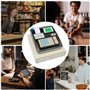 Caisse enregistreuse pour petits entrepreneurs - 48 touches - LED numérique - Système de caisse - Gastronomie - Commerce de déta