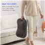 Comfier Masseur de Dos Shiatsu avec Chaleur - Coussin de Massage portable, Meilleurs cadeaux pour femmes/hommes, Coussin réglabl
