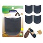 Unikstep Lot de 2 paires de coussinets pour chaussures en caoutchouc de réparation de chaussures 3
