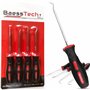BaessTech Lot de 4 crochets d'impression 3D - Structures de support faciles à enlever - Outil avec pointes trempées et poignée e