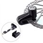 Bloque Disque, Antivol Moto Disque Serrure Imperméable Antivol Disque De Frein Verrouillage Cadenas avec 2 Clés Et Un Pochette d
