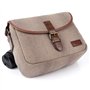 Sacoche Appareils Photo DSLR Multifonction Caméra Numérique Sac d'épaule Reflex Sac à Bandoulière av