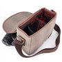 Housse pour Appareil Photo, Sacoche Appareils Photo DSLR Multifonction Caméra Numérique Sac d'épaule Reflex Sac à Bandoulière av