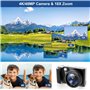 caméra de vlogging 48MP avec carte SD de 32 Go