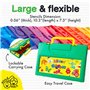 Mimtom Kit de Pochoirs à Dessiner pour Enfants | Pochoirs Plastiques avec Plus de 370 Formes pour des Heures d’Amusement de Créa