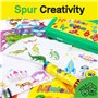 Mimtom Kit de Pochoirs à Dessiner pour Enfants | Pochoirs Plastiques avec Plus de 370 Formes pour des Heures d’Amusement de Créa