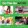 Mimtom Kit de Pochoirs à Dessiner pour Enfants | Pochoirs Plastiques avec Plus de 370 Formes pour des Heures d’Amusement de Créa