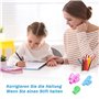 WuzhiEu Lot de 9 aides d'écriture pour enfants - Porte-stylo en silicone - Aide aux enfants - Poignée pour tenir le stylo - Poig