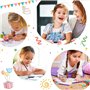 WuzhiEu Lot de 9 aides d'écriture pour enfants - Porte-stylo en silicone - Aide aux enfants - Poignée pour tenir le stylo - Poig