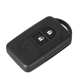 Remplacement de Porte-clés de clé de Voiture à Distance pour Nissan MICRA Xtrail étuis cassés de Haute qualité 2 Boutons étui In