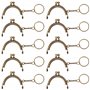 Arc en Métal Cadre Baiser Fermoir Serrure Semi-Circulaire Sac À Main Sac Cadre Fermoir Serrure Fermoirs Craft Cadre avec Porte-c