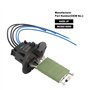 YAOPEI Resistance Chauffage + Faisceau Electrique 206 307 C3 Xsara Picasso Résistance Moteur Ventilation 6450JP 6450.JP