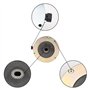 10L0L Frein de moteur de rechange pour chariot de golf EZGO RXV 2008-2011 électrique remplace OEM #610065