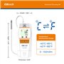 Elitech Tlog 100EH Enregistreur de données de température et d'humidité réutilisable PDF Port USB Capteur externe 32000 points