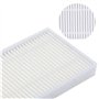 DOKKOO Pièces de rechange pour Conga 5090 aspirateur Kits d'accessoires Paquet de 6 filtres Hepa, 1 brosse à rouleau souple, 4 b