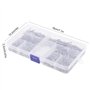 400 Pièces Vis Autotaraudeuses M3 Vis à Tête Plate Croisée, Vis à Bois Cruciforme Inox Vis à Bois Inox en Acier Inoxydable Kit d