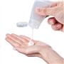 Lot de 20 tubes vides rechargeables en plastique transparent de 30 ml avec outil de distribution d'extraction
